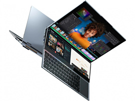 Ноутбук с двумя экранами NBook Fly