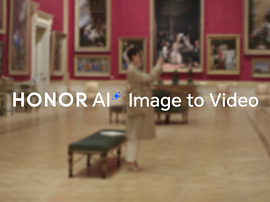 Серия смартфонов HONOR 400 предложит встроенный инструмент ИИ для превращения фотографий в видео 