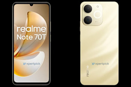 Realme затизерила бюджетный смартфон Note 70T