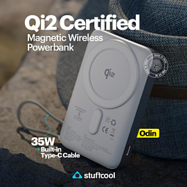 Stuffcool Odin: вышел повербанк Qi2 MagSafe ёмкостью 10 000 мАч