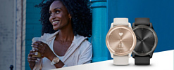 Garmin выпустила стильные смарт-часы Vivomove Trend 