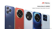 Meizu анонсировала смартфоны Note 22, mblu 22, mblu 22 Pro