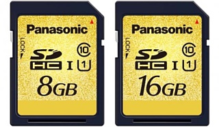 Panasonic анонсировала новые скоростные карты памяти UHS-I SDHC