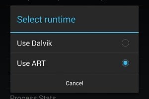 ART - экспериментальная замена Dalvik в Android 4.4