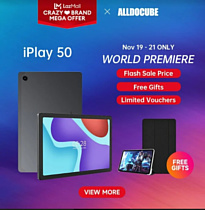 Планшет ALLDOCUBE iPlay 50 поступил на мировой рынок