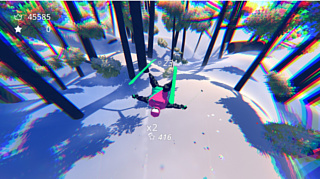 Минималистичная игра для сноубордистов попала в тренды на Steam