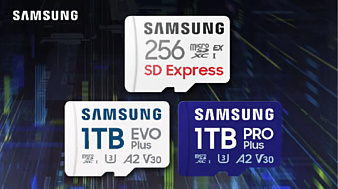 Samsung представила карту памяти microSD SD с рекордной скоростью чтения