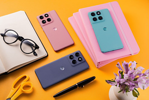Motorola выпустит смартфон Edge 60 в новом модном цвете Pantone Mocha Mousse