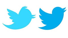Логотип Twitter, птичка Ларри, пережил пластическую операцию