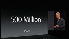 Apple продала 500 млн iPhone и 200 млн iPad