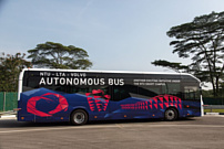 Volvo протестирует свои автономные автобусы в Сингапуре