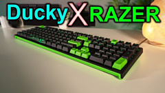 Razer и Ducky вместе создали новую механическую клавиатуру