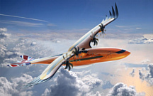 Концепт гибридного электрического авиалайнера Airbus выглядит как хищная птица