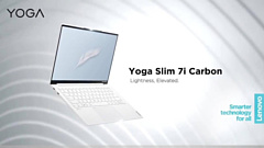 Lenovo готовит к анонсу необычный ноутбук Yoga Slim 7i Carbon