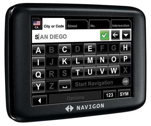 Navigon представляет новый навигатор 2000S satnav