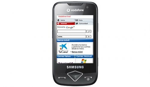 Vodafone превращают телефон Samsung S5600 в модель Blade