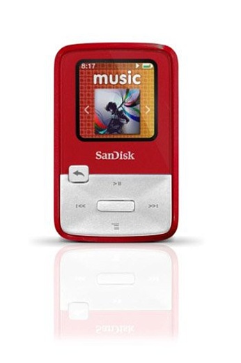SanDisk Sansa Clip Zip – новая альтернатива плееру iPod Shuffle
