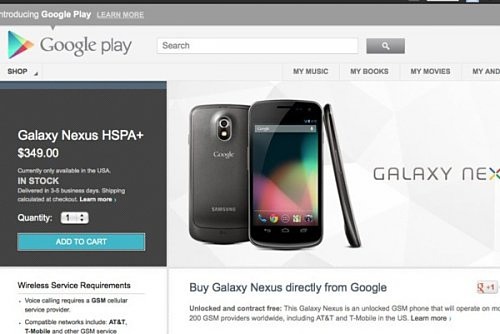 Google I/O 2012: Смартфон Galaxy Nexus HSPA+ подешевел и получил Jelly Bean