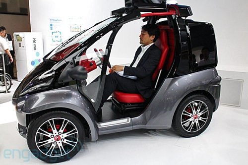 Toyota показала умный одноместный автомобиль будущего