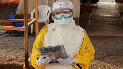 Для борцов с эболой разработали специальный планшет