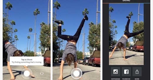 Instagram выпустила новое приложение Boomerang