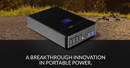 ChargeTech Plug — портативное зарядное устройство емкостью 48000 мАч
