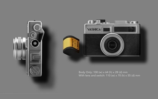 Yashica Y35 — камера-игрушка в стиле ретро