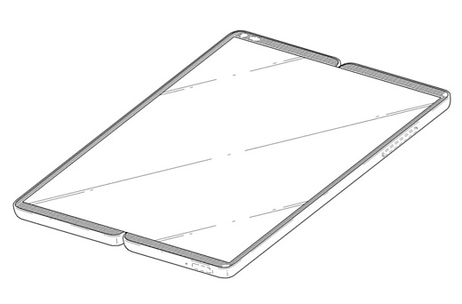 LG запатентовала складной смартфон-планшет