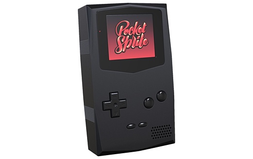 PocketSprite — новая миниатюрная консоль для ретро-игр
