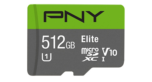 PNY представила microSD-карту емкостью 512 ГБ