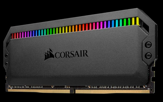 Corsair показала модную оперативную память Dominator Platinum RGB RAM