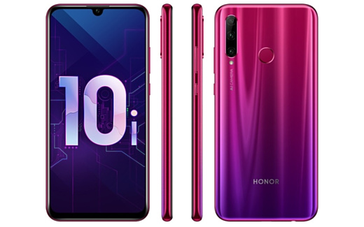 Huawei выпустила новый недорогой смартфон Honor 10i