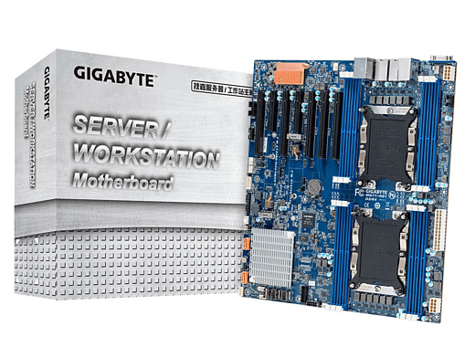 Gigabyte представила материнские платы MU71-SU0 и MD71-HB0 для процессоров Intel Xeon