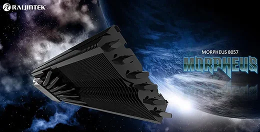 Raijintek представила кулер Morpheus 8057 для мощных видеокарт