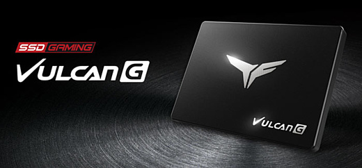Team Group выпустила новые геймерские SSD T-Force Vulcan G