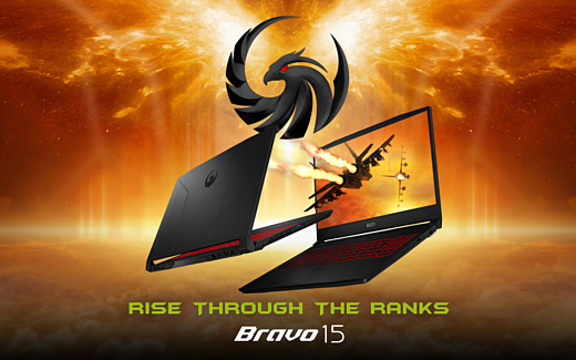 MSI показала новый игровой ноутбук Bravo 15 с AMD Ryzen 5000H и Radeon RX 5500M