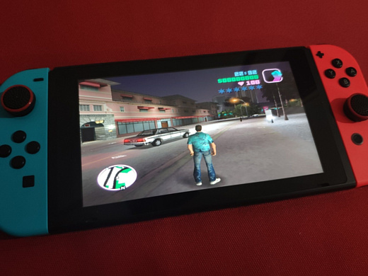 Энтузиасты портировали GTA: Vice City на Nintendo Switch