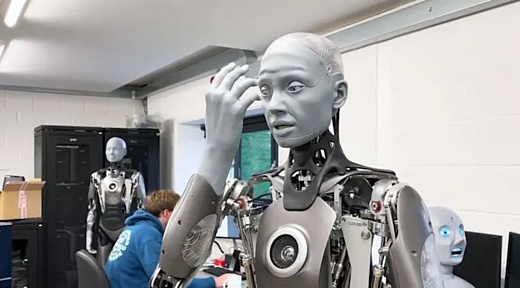 Робот-гуманоид Ameca поражает реалистичной мимикой