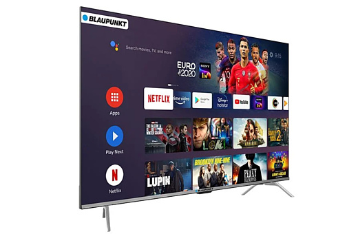 Blaupunkt выпустила 75-дюймовый смарт-телевизор 4K QLED LED TV 