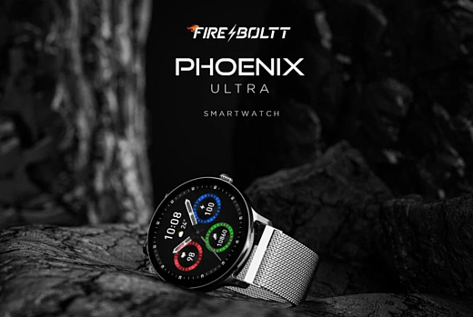 Fire-Boltt выпустила бюджетные смарт-часы Phoenix Ultra с вызовами Bluetooth