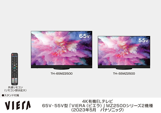 Panasonic анонсировала флагманские OLED-телевизоры серии MZ2500