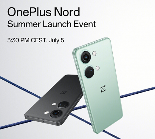 OnePlus раскрыла дизайн смартфона Nord 3: выйдет в двух цветах