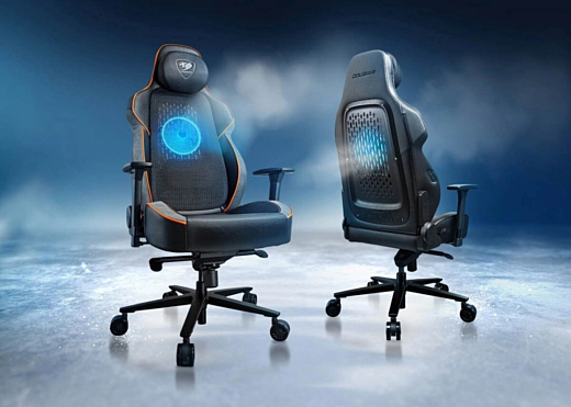 Cougar представила игровое кресло NxSys Aero с 200-мм встроенным RGB-вентилятором