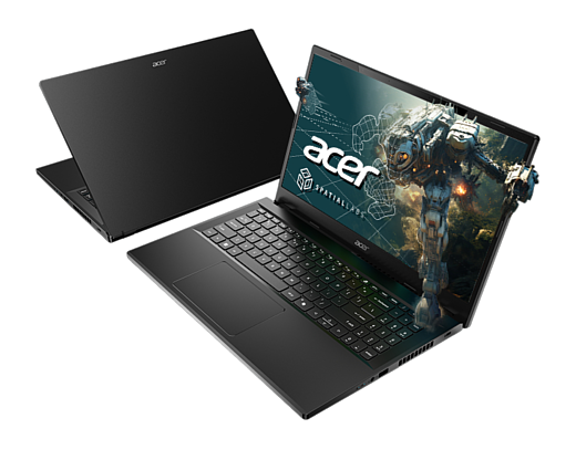 Acer представила топовые ноутбук и игровой монитор