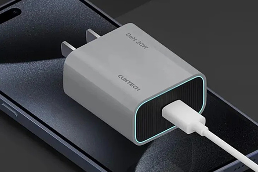 Cuktech выпустила дешёвое 20-ваттное зарядное устройство GaN для iPhone