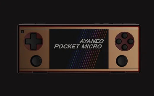 Ayaneo выпустила лимитированную серию консоли Pocket Micro Retro Gold