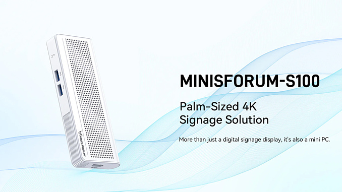 Minisforum S100: бюджетный карманный ПК, который не нуждается в розетке