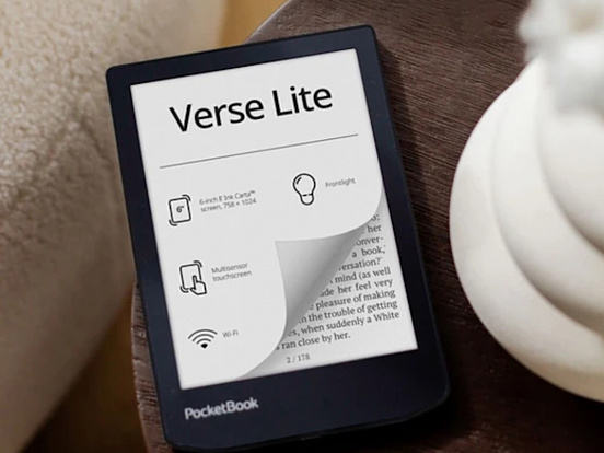 PocketBook представила электронную книгу Verse Lite с базовым набором функций 