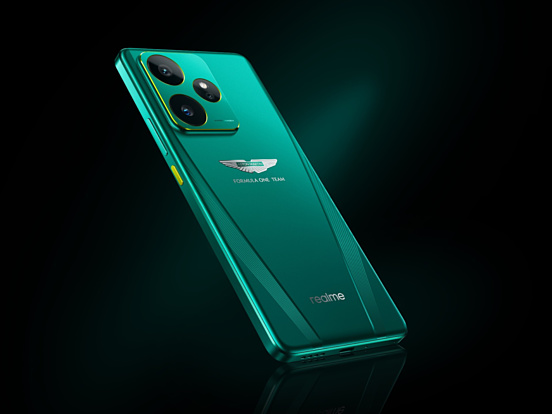 Вышел смартфон Realme GT 7 Dream Edition в фирменном зелёном цвете Aston Martin