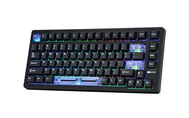 Epomaker выпустила клавиатуру HE80 с магнитным переключателем, 8K опросом и RGB-подсветкой